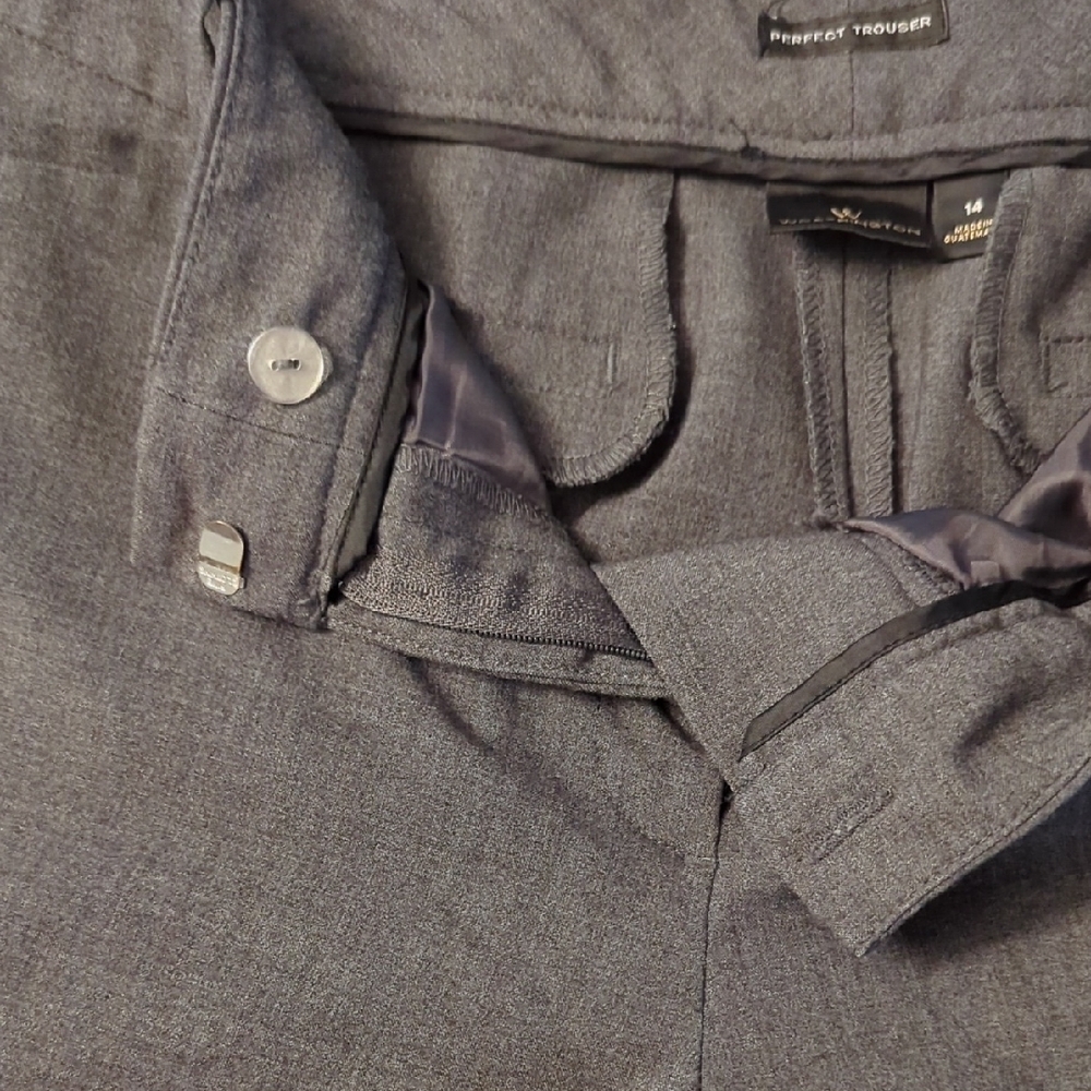 Worthington Charcoal Trousers - Picture 3 of 5